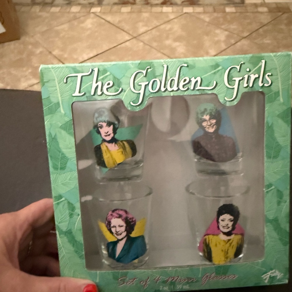 The Golden Girls Shot Glass Set